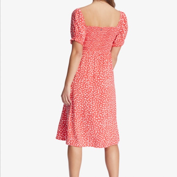 Roxy Sunshine Mind Woven Dress in Hibiscus Wild Dots size XS - Picture 2 of 4